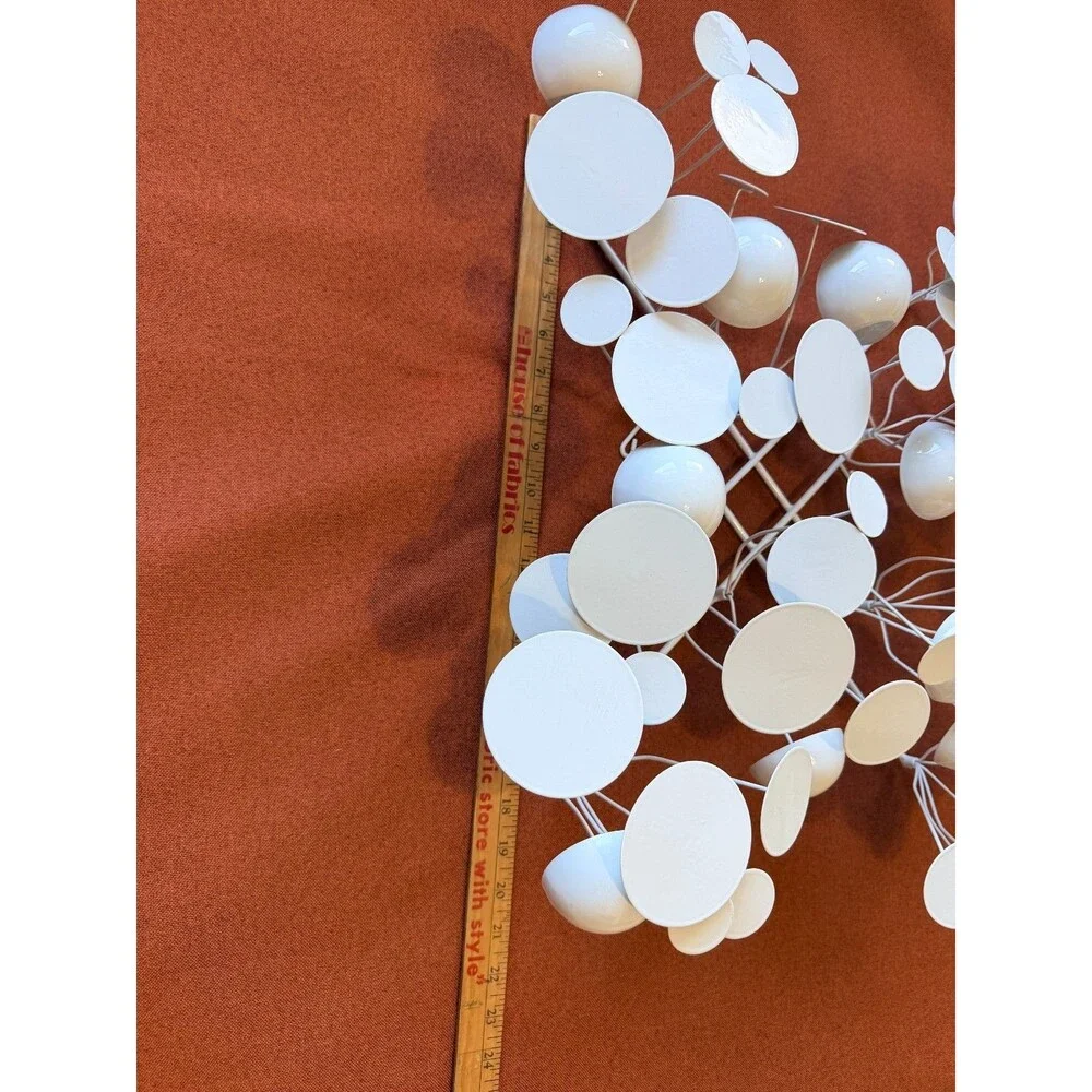 Kenneth Wingard's Jere inspired MCM 'Raindrops' Brutalist Wall Art Sculpture